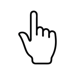 Pointing Hand Icon (e.g., index finger pointing)
