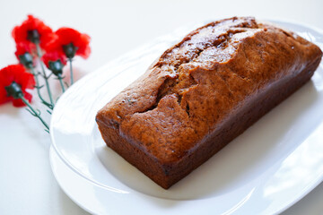 Homemade Vegan gluten free pound cake 