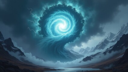 abstract blue background