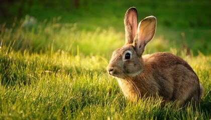 rabbit in the grass