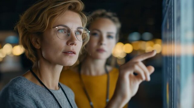 Women in Tech Collaborate on User Interface Design and Product Management