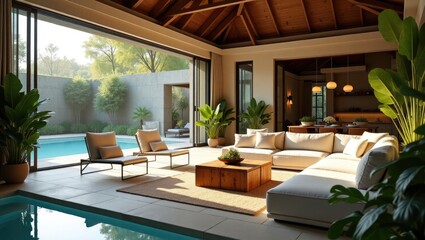 Obraz premium luxury hotel room