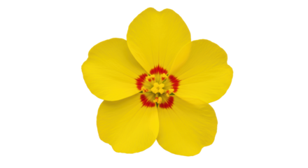 Isolated Yellow Flower