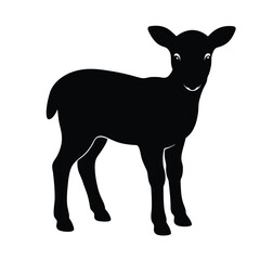 lamb vector silhouette