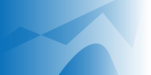 Abstract blue geometric pattern with arrows for a futuristic technology banner design