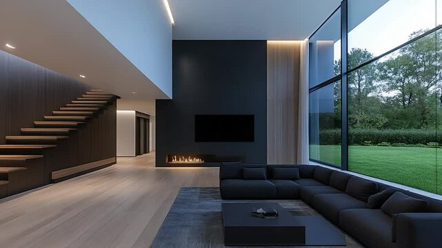 Modern Living Room Interior Design: Luxury Home