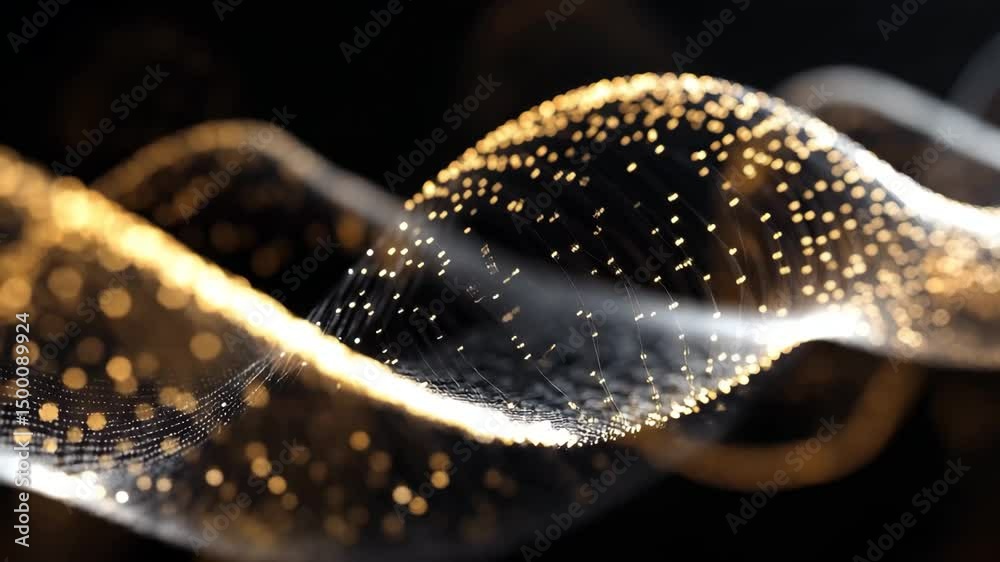 Poster exploration of dna strands intertwined with data processing in a modern digital environment, dna str