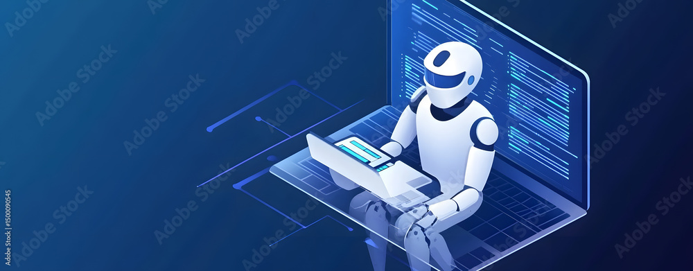 Aufkleber internet cyberspace internet data collection analytical computer ai artificial intelligence calculat