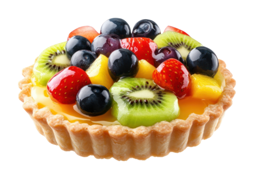 PNG A Fruit tart fruit blueberry dessert.