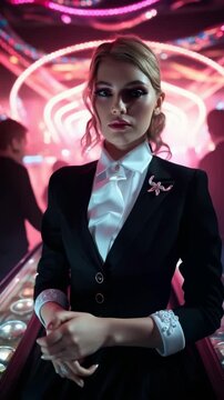 Vintage romance: youthful charm, rockabilly flair, pinup beauty, retro fashion, diner atmosphere, neon glow, 50s influence, Hollywood chic, jukebox music, nostalgic love, timeless elegance, 60s style.