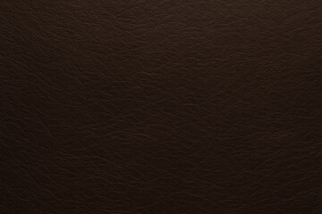 Fototapeta premium A close-up view of rich, dark brown leather texture, showcasing its soft surface and intricate details, ideal for design and background applications in creative projects.