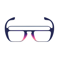 Augmented-Reality-Glasses-Icon-Tech-Line-3D