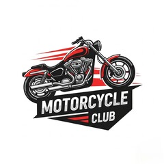 motorcycle on a white background