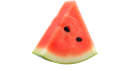 Watermelon slice isolated