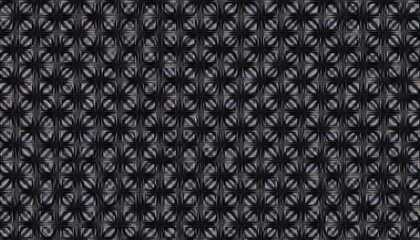 Pattern of Black and Purple Geometric Tiles