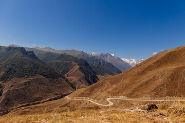 in the mountains of Kabardino-Balkaria. Bezengi