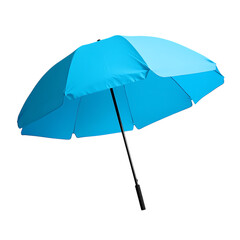 Sport Ready Compact Beach Umbrella with a Durable A Isolated on Transparent Background