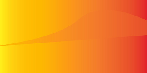 Abstract orange vector background with a dynamic wave pattern of light and sun