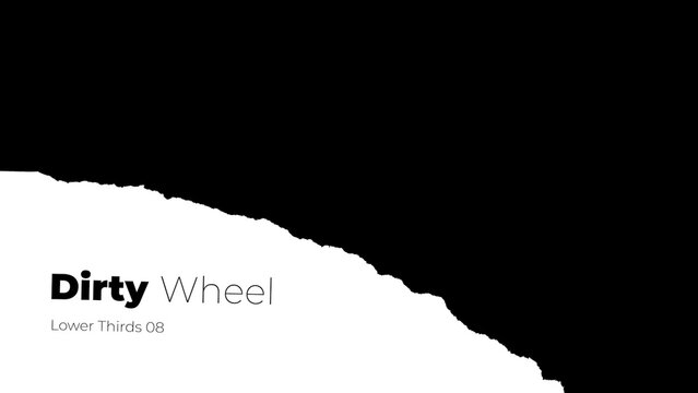 Ripped Paper Lower Third 08