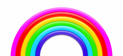 Obraz premium Rainbow Arc Vector Graphic. Vector image