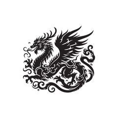 Mythical Drgon Vector (4).eps