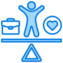 Obraz premium Work Life Balance Icon