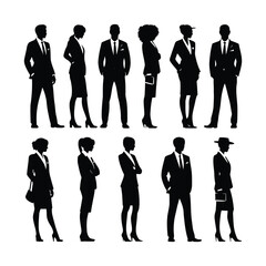 Human Business Worker Vector 26