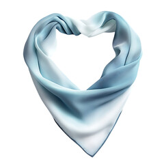 Elegant Cooling Bandana with a Soft High Tech Fabric Isolated on Transparent Background