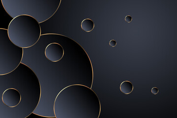 abstract background with bubbles