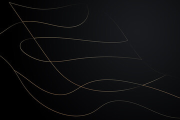 abstract black background line