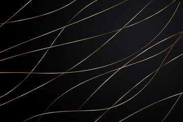 abstract leaf background luxury line