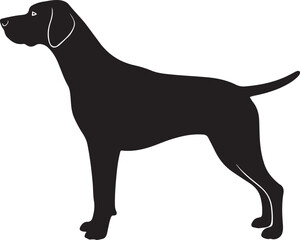 Ariège vector silhouette on white background