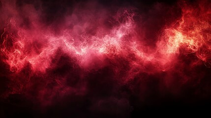 Vibrant Pink and Purple Abstract Clouds, Abstract image of vibrant pink and purple clouds with a glowing center