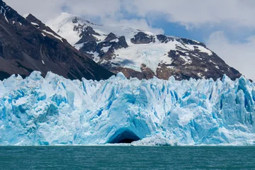 Fototapete Gletscher Iceberg Glacier Perito Moreno  Argentina . Bismarck Glacier is a glacier located in Los Glaciares National Park Santa Cruz Province, Argentina, and originated in the Magallanes Region in Chile  © ANADEL