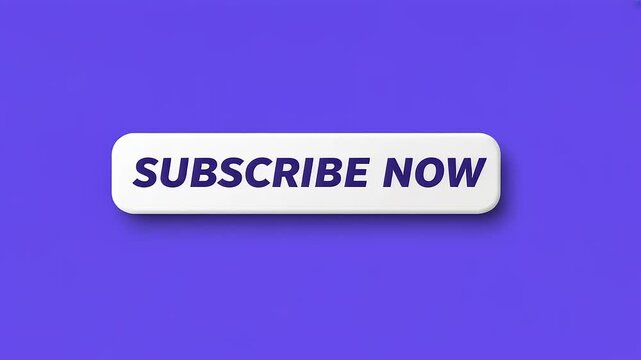 Eye-catching subscription button with bold text on vibrant purple background