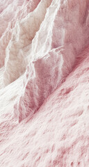 Fototapeta premium Abstract Pink and White Mountain Landscape