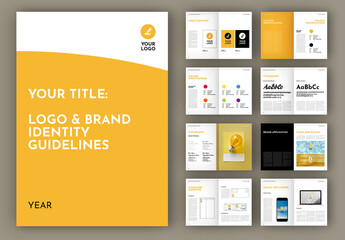 Brand Guidelines Manual Layout
