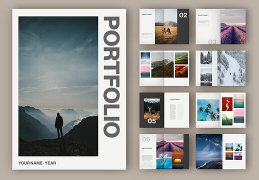 Portfolio Brochure Layout