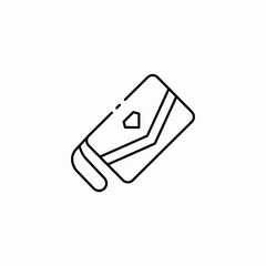 wallet money icon sign vector