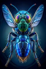 Fototapeta premium fly on white background