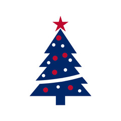 christmas tree vector art