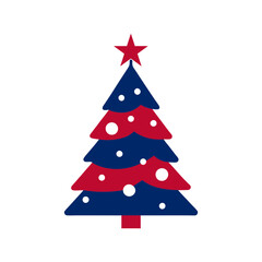 christmas tree vector art