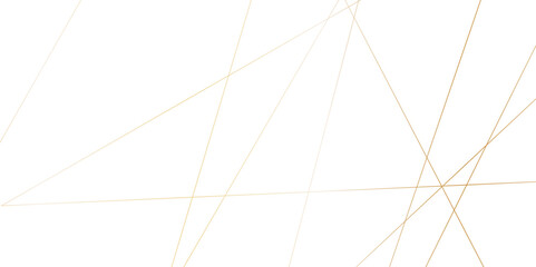 Luxury golden geometric random lines with many squares and triangles shape background. Abstract modern technology background. Design element, minimalist texture, Wave background vector.