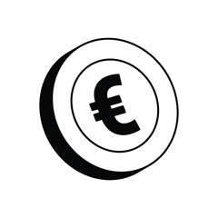 Euro Currency Vector icon