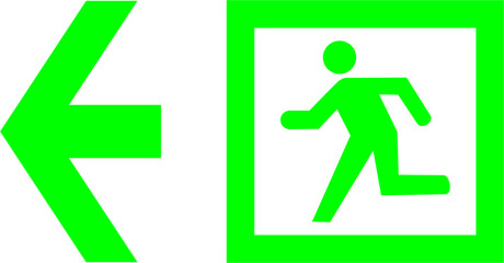 emergency exit sign