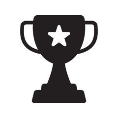Trophy icon, winner cup icon, victory cup icon.
