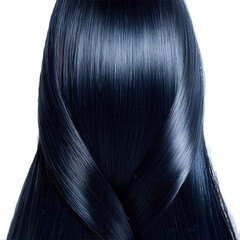 Buy black hair dye online for shiny hair and long lasting color results on transparent background