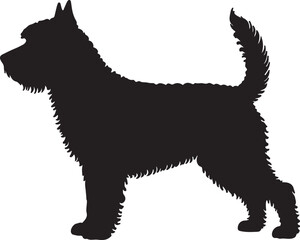 Pumi Silhouette Vector