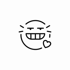 crazy face icon sign vector