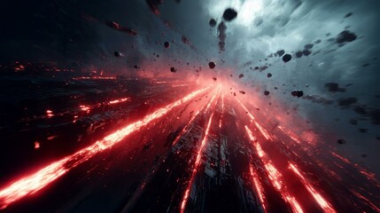 Dramatic Digital Battlefield with Fortress